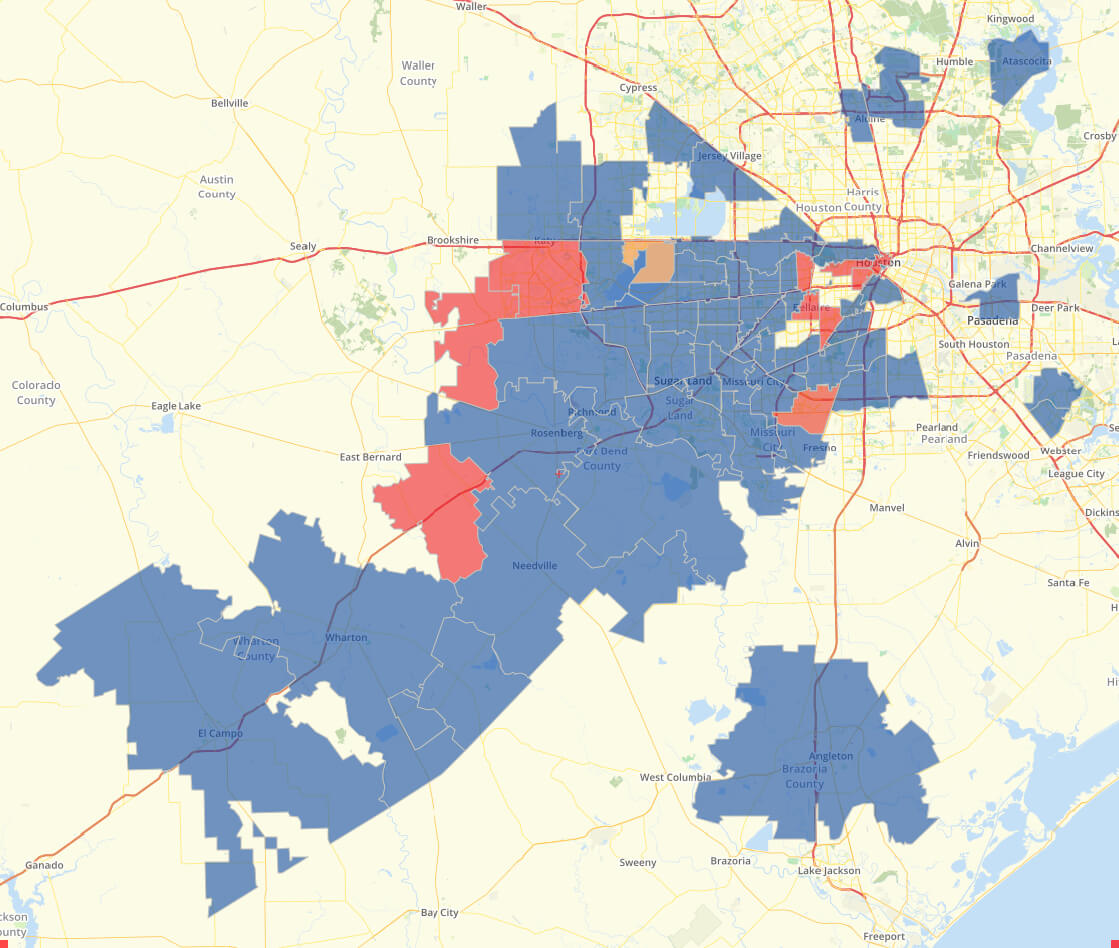 SW Houston County Map